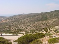 Antiparos Landschaftsblick naehe Tropfsteinhoehlen